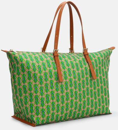 Torebka shopper duża - YNOT AUD-012S5 AUDREY ZIELONA - zdjęcie 2