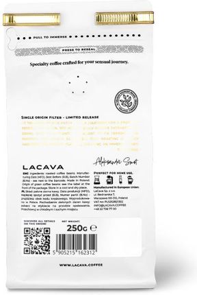 Lacava Specialty Coffee Roastery Ziarnista Honduras Las Vegas 250g - zdjęcie 2
