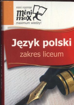 Język polski mini max (liceum)
