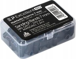 Zdjęcie Excellent Pro Sanding bands 100szt. kapturki cylinderki 7mm #180 nośnik - Brodnica