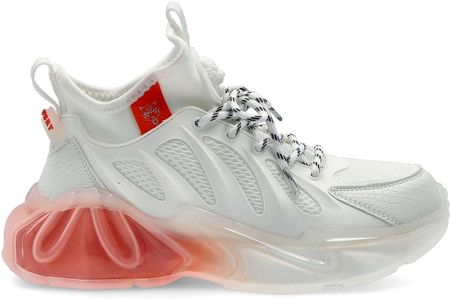 Sneakersy premium - PLEIN SPORT PACS USC0435 BIAŁE