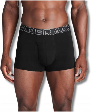 MĘSKIE MAJTKI BOKSERKI BAWEŁNIANE BIELIZNA UNDER ARMOUR 3IN 3PAK XL