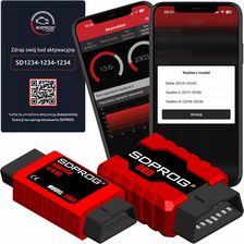 Sdprog Interfejs Diagnostyczny Obd Test Dpf + Program Pl +Adapter Do Lancia
