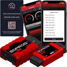 Sdprog Interfejs Diagnostyczny Tester Dpf Obd + Program +Adapter Do Peugeot