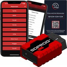 Sdprog Interfejs Diagnostyczny Obd +Program Android Ios | Do Motocykli Bmw