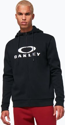Bluza męska Oakley Bark 2.0 Hoodie FZ black/white Wiosna 2025