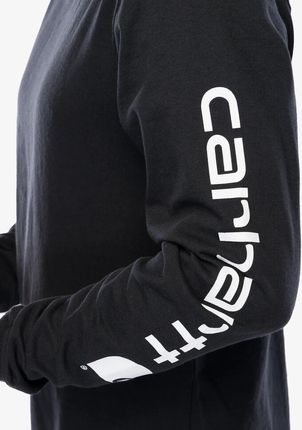 Bluza bez kaptura męska Carhartt Sleeve Logo T-Shirt - zdjęcie 2