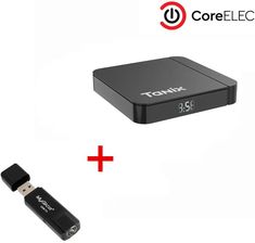 Zdjęcie CoreELEC C-W2T230 Odtwarzacz z tunerem DVB-T2 - Halinów