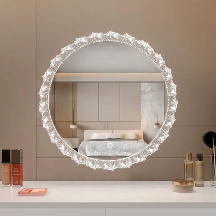 LUSTRO ŚCIENNE LED KRYSZTAŁOWE 60cm YH-3561