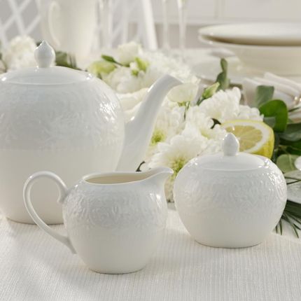 Villa Italia Serwis Kawowy Na 6 Osób Porcelanowy 21 Elementów Glorietta TR151 - zdjęcie 2