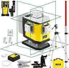 Laser krzyżowy 4x360 Nivel System CL5G + czujnik CLS-5 + statyw łata GT-240 - Autoryzowany Dystrybutor