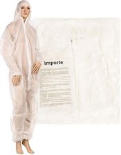Importe Kombinezon Ochronny Biały Xxxl Włókninowy Z Kapturem 1szt.