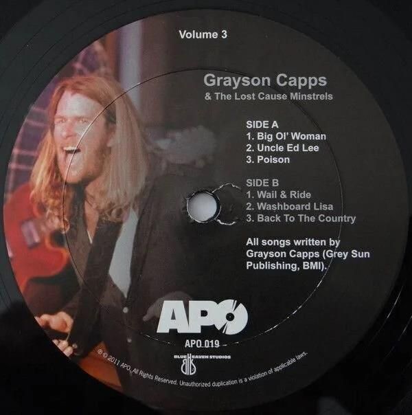 Płyta winylowa Grayson Capps - Grayson Capps Volume 3 (Winyl) - Ceny i ...