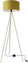 Zdjęcie Candellux Vanti Lampa Podłogowa Złoty 1X40W E27 Abażur Limonkowy (51-44709) (5144709) - Toszek