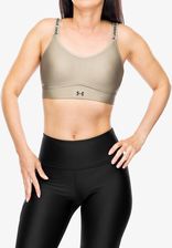 Biustonosz Sportowy Under Armour Infinity 2.0 Mid Sports Bra - Taupe Dusk/Black