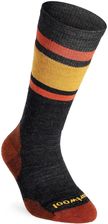 Skarpety Dziecięce Smartwool Wintersport Full Cushion Stripe Otc - Charcoal
