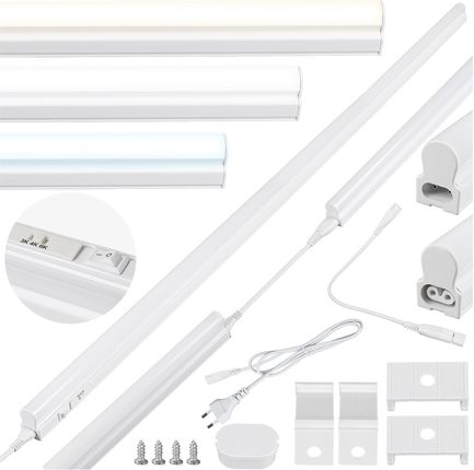 Ledhoff Lampa Podszafkowa Meblowa 120cm 16W Listwa Ze Zmienną Barwą B2433