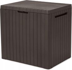 Zdjęcie Skrzynia Ogrodowa Keter City Storage Box 113L Brąz - Tłuszcz