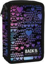 Zdjęcie Derform Piórnik Szkolny Z Wyposażeniem Backup Dance Hearts 2 Komory Serduszka - Bochnia