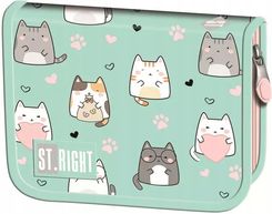 Zdjęcie Majewski Piórnik Dwuklapkowy Bez Wyposażenia Charming Cats - Błonie