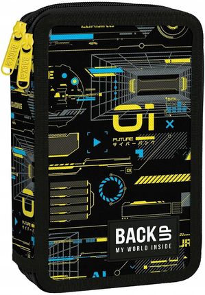 Derform Piórnik Podwójny Backup Z Wyposażeniem Cyber Attack Pb7Dw50
