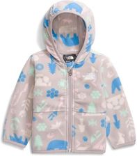 The North Face Niemowlęta Glacier Full Zip Kurtka z kapturem Moonstone Grey Multi Pi 12 miesięcy