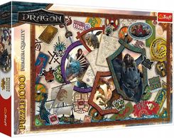 Zdjęcie Trefl Puzzle 1000el. Jak wytresować Smoka, Bohaterowie 10959 - Płock