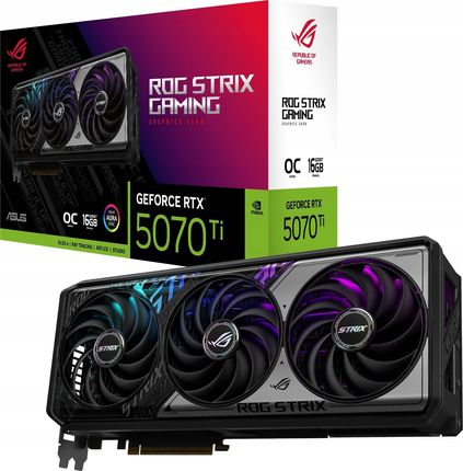 新品未開封品ASUS GeForce RTX 5070 Ti OC 16GB Asus ROG Strix GeForce RTX 5070 Ti OC 16GB GDDR7 DLSS4
