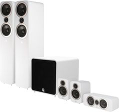 Zdjęcie Q Acoustics QA 3050i 3010i 3090Ci QB12 Biały Połysk Zestaw Kina Domowego 5.1 Salon Poznań - Kórnik