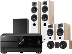 Zdjęcie Yamaha RX-A6A (czarny) + Diva 5 (dąb) +Diva 3 (dąb) + Diva 7 (dąb) + Basso 880 (czarny) - Środa Śląska
