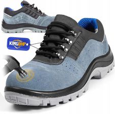 King Bhp Lekkie Buty Robocze Półbuty Ochronne Velo S1 Wentylowane Podnosek Stalowy