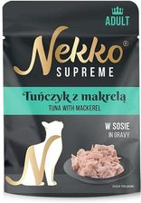 Nekko Supreme Mokra Karma W Sosie Tuńczyk Makrela 70G