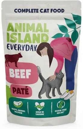 Animal Island Everyday Mokra Karma Pasztet Wołowina12X100G - zdjęcie 2