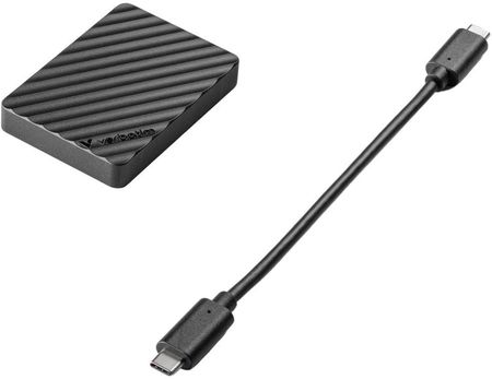 Dysk zewnętrzny Verbatim Store N Go Mini Stripe Usb-C Ssd 512Gb