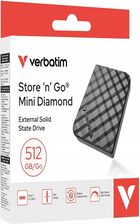 Zdjęcie Verbatim Store 'N' Go Mini Diamond 512Gb Ssd (32024) - Frombork