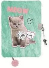 Zdjęcie Pamiętnik Z Kłódką A5/96K Włochacz Fluffy Kitty - Milicz