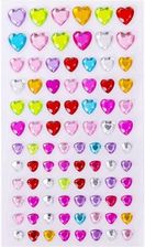 Zdjęcie Diamenciki Diamenty Naklejki Na Twarz Kryształki 3D Serca - Reda