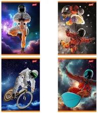 Zdjęcie St-Majewski Paczka Zeszyt A5 32K Krata Spaceman Mix Pakiet 15Szt. - Chojnów
