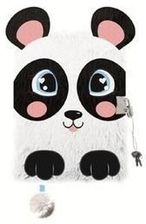 Zdjęcie St-Majewski Pamiętnik Z Kłódką A5/96K 3D Włochacz Panda - Bartoszyce