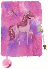 Zdjęcie St-Majewski Pamiętnik Z Kłódką A5/96K 3D Włochacz Horse - Kostrzyn