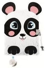 St-Majewski Pamiętnik Z Kłódką A5/96K 3D Włochacz Panda