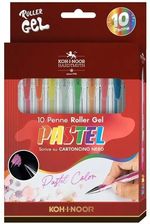 Zdjęcie Długopisy Żelowe Pastel 10 Kolorów - Czarne