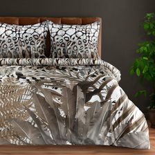 Eurofirany Pościel Z Makosatyny 220X200 Eva 14 Eva Minge Brązowa Dwustronna Z Designerskim Wzorem Z Kolekcji Premium (EF457908)