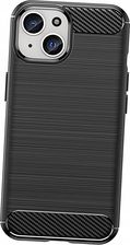 Plecki Elastyczne etui Carbon Case z wzorem karbon do iPhone 15 czarne