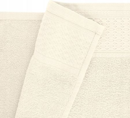 Darymex Ręcznik Ecru + Ciemny Brąz (P) 2x50x90+2x70x140 Kpl. - zdjęcie 2