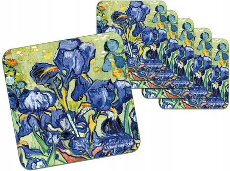 Carmani Kpl. 6 Podkładek Korkowych V. Van Gogh Irysy