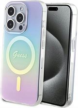 Guess Plecki Etui Iml Iridescent Magsafe Do Iphone 15 Pro Max
