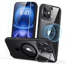 Esr Classic Hybrid Kickstand Halolock Magsafe Do Iphone 16 Plus Szkło