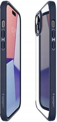 Spigen Plecki Etui Ultra Hybrid Do Iphone 15 Plus Ciemnoniebieskie - zdjęcie 3