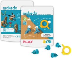 Zdjęcie Makedo Zestaw Narzędzi Do Konstruowania Diy Dla Dzieci  Play 17el. A0017 - Tarczyn